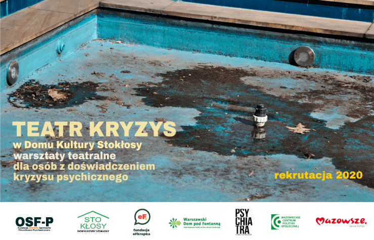 TEATR KRYZYS 2020 - baner z logami